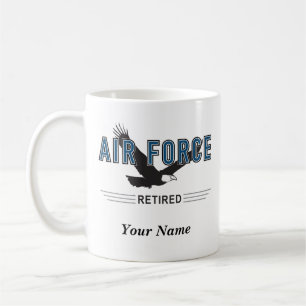 Tasse personnalisée de retraité de l'Armée de