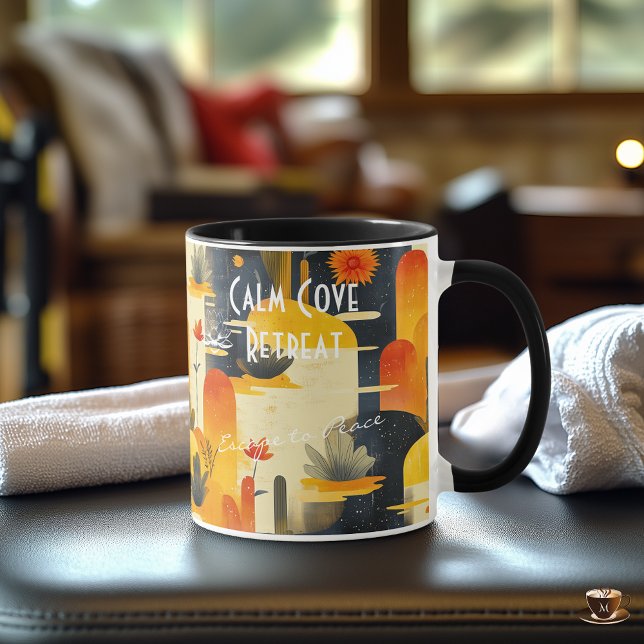 Tasse personnalisée de retraite de spa boho - Prom (Créateur téléchargé)