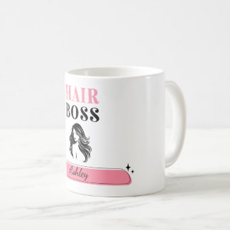 Tasse Personnalisée de Styliste « Hair Boss »