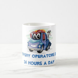 Tasse personnalisée de véhicule de récupération
