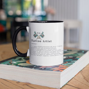 Tasse personnalisée Définition Artiste Tatoueur
