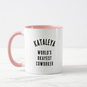Tasse personnalisée drôle « Meilleur collègue de t