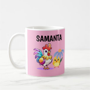 Tasse personnalisée du Coq Magique
