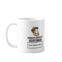 Tasse personnalisée du plus grand Écossais du mond