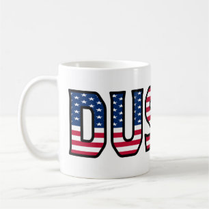 Tasse personnalisée Dustin style USA