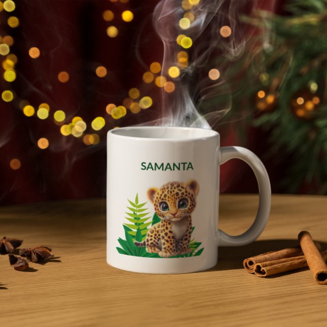 Tasse Personnalisée Léopard  (Créateur téléchargé)