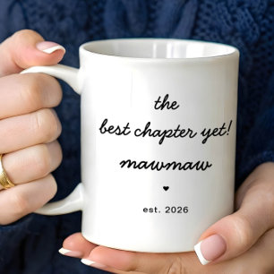 Tasse personnalisée Mawmaw Meilleur Chapitre Jusqu