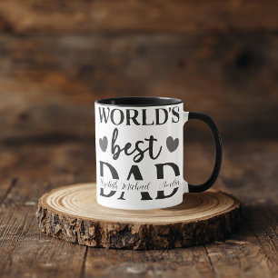 Tasse personnalisée Meilleur Papa du Monde