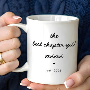 Tasse personnalisée Mimi Meilleur Chapitre Jusqu'À