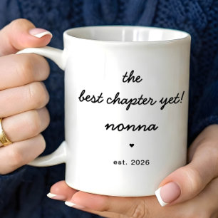 Tasse Personnalisée Nonna Meilleur Chapitre Jusqu'