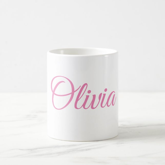 Tasse personnalisée (Olivia) (Centre)