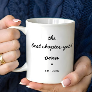 Tasse personnalisée Oma Meilleur Chapitre Jusqu'ic