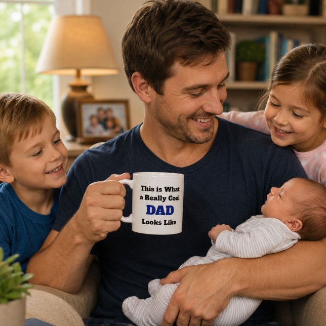 Tasse personnalisée « Papa vraiment cool » (Créateur téléchargé)