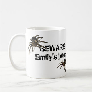 Tasse personnalisée par araignée de tarentule