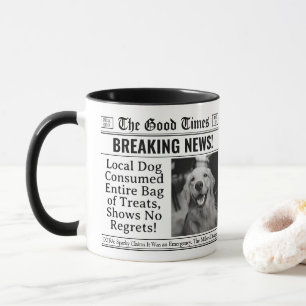 Tasse personnalisée pour animal de compagnie, jour