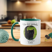 Tasse personnalisée pour chat avec photo inoubliab