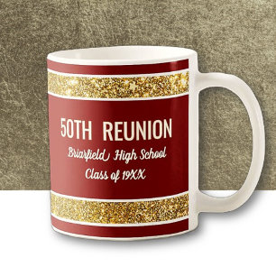Tasse personnalisée pour la fête de la 50e réunion