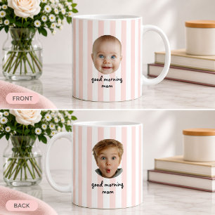 Tasse personnalisée pour la fête des mères avec 2