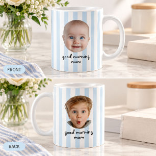 Tasse personnalisée pour la fête des mères avec 2