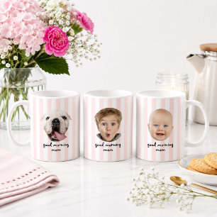 Tasse personnalisée pour la fête des Mères avec 3