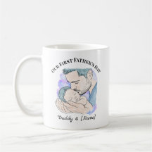 Tasse personnalisée pour la première fête des père