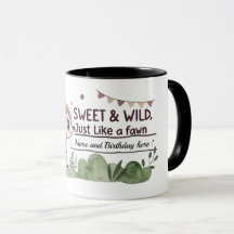 Tasse personnalisée pour l'anniversaire de filles