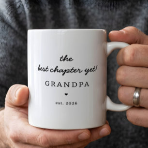 Tasse Personnalisée pour Papy Meilleur Chapitre à 