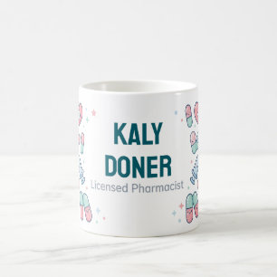 Tasse personnalisée pour pharmacien agréé   Pharma