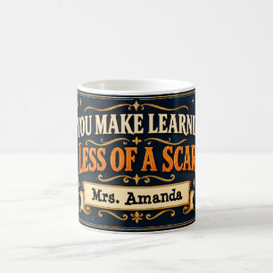 Tasse personnalisée pour professeur de mathématiqu