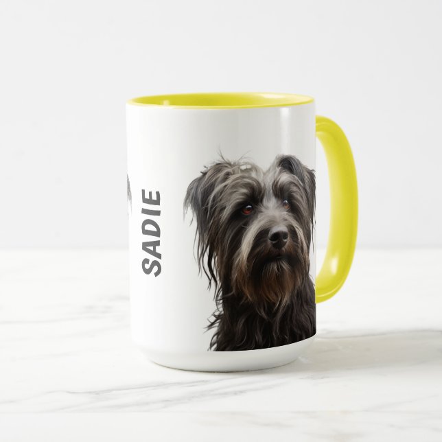 Tasse personnalisée Terrier de Skye (Devant droit)