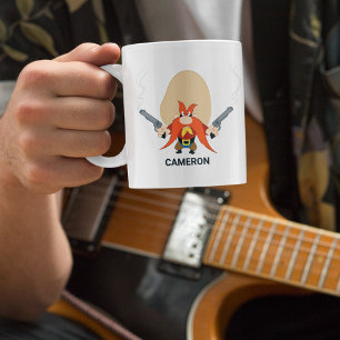 Tasse personnalisée "Yosemite Sam, Reculez"