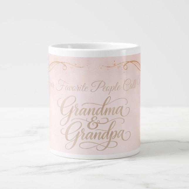 Tasse Personnes préférées - Mamie et Papi (Devant)