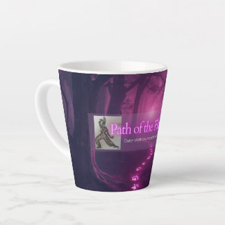 Tasse petit latte Pied Plat chemin