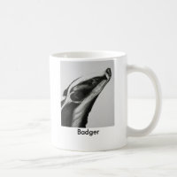 Tasse peu compliquée de blaireau