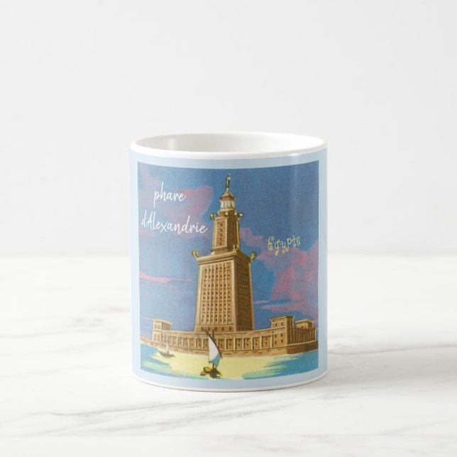 tasse "phare d'Alexandrie" (Centre)