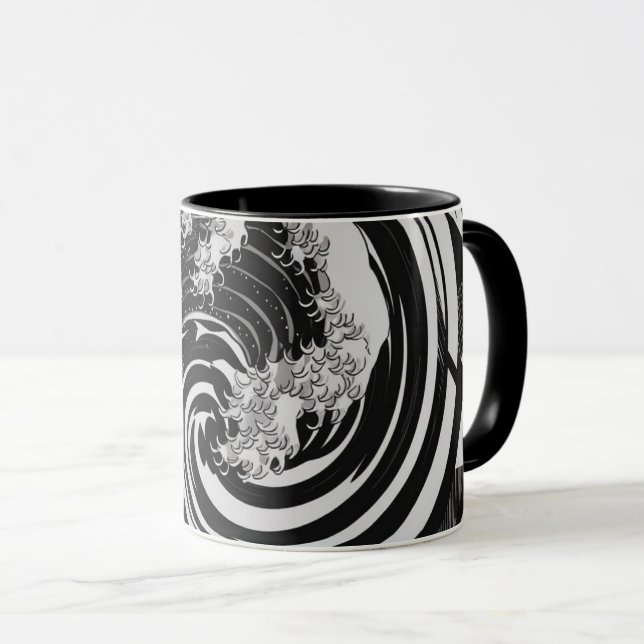 Tasse phare,mer (Devant droit)