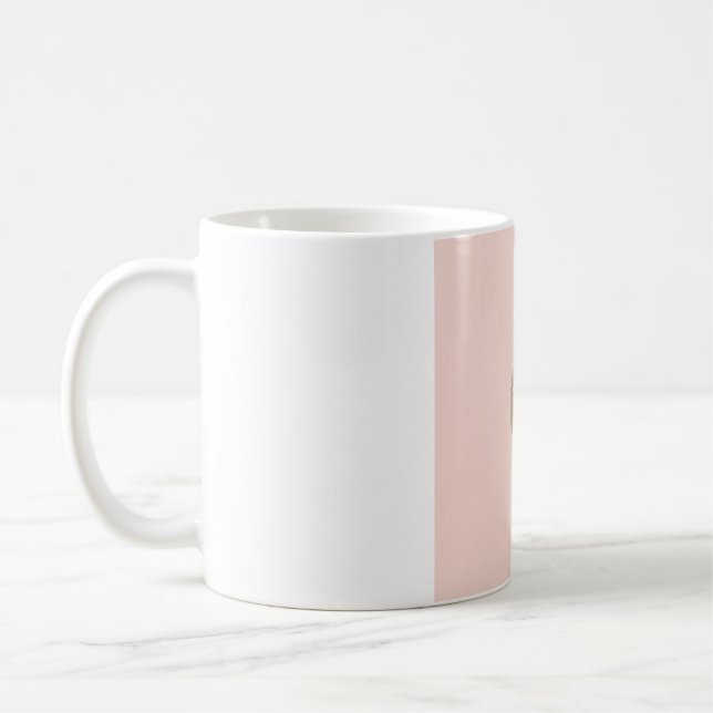 Tasse Phase de Lune de Noël - Rouge & Vert (Gauche)
