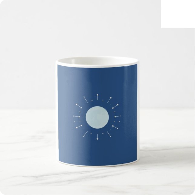Tasse Phase Lunaire Céleste - Sarcelle et Violet (Créateur téléchargé)