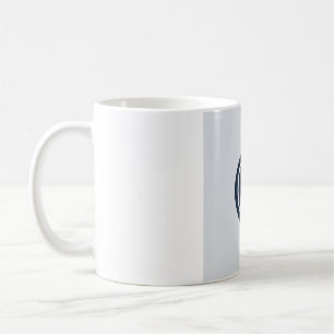 Tasse Phase Lunaire Minimaliste Plate - Navy Et Si