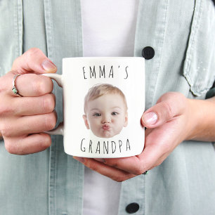 Tasse Photo avec Visage de Bébé Personnalisé Drôle