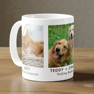 Tasse Photo Chien Chat 3 Animaux
