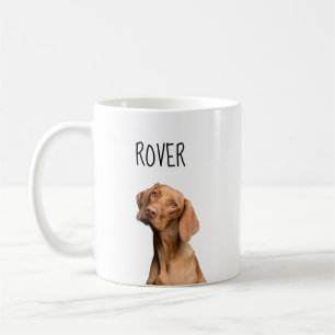 Tasse Photo de Chien Mignon avec Nom
