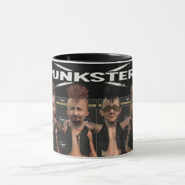 Tasse photo de groupe The Punksters (Centre)