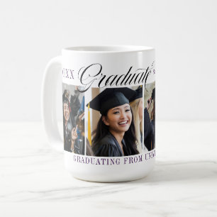 Tasse photo de remise de diplômes