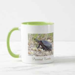 Tasse photo de Tortue peinte