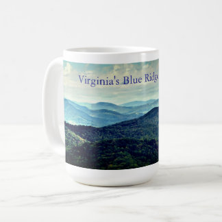 Tasse photo des montagnes Blue Ridge de Virginie