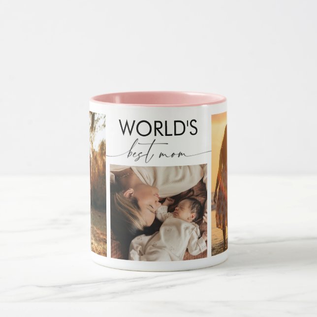 Tasse photo Meilleure Maman du Monde (Centre)