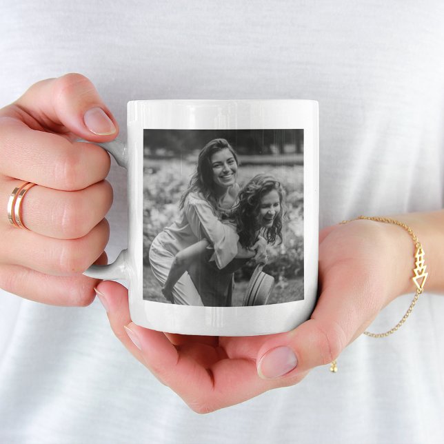 Tasse Photo Meilleures Amies 2 Moderne (Créateur téléchargé)