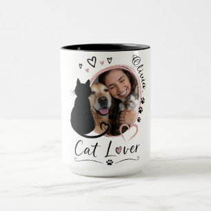 Tasse Photo Personnalisée pour Amateur de Chats av