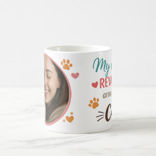 Tasse Photo Personnalisée pour Amoureux de Chats